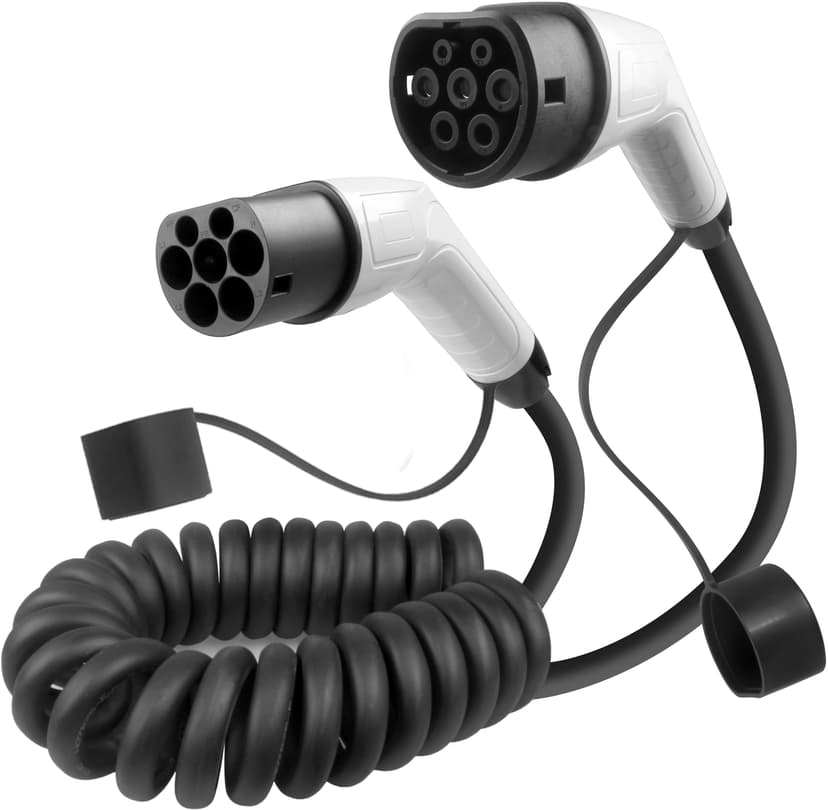 Prokord Type 2 EV Charging cable 32A 3-phase 22kW 5M (2.5M) - (Löytötuote luokka 1) 5m