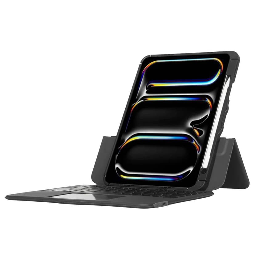 Targus VersaVu Bluetooth Keyboard Case iPad Pro 11" (M4), iPad Pro 11" (M5) Nordisk Svart