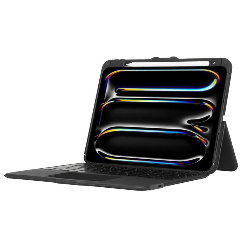 Targus VersaVu Bluetooth Keyboard Case iPad Pro 11" (M4), iPad Pro 11" (M5) Nordisk Svart