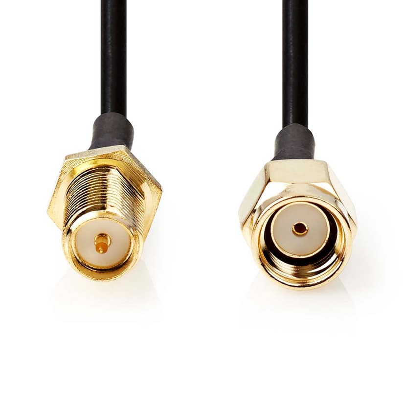 Nedis WiFi-antennekabel RP-SMA RP-SMA 5m Svart