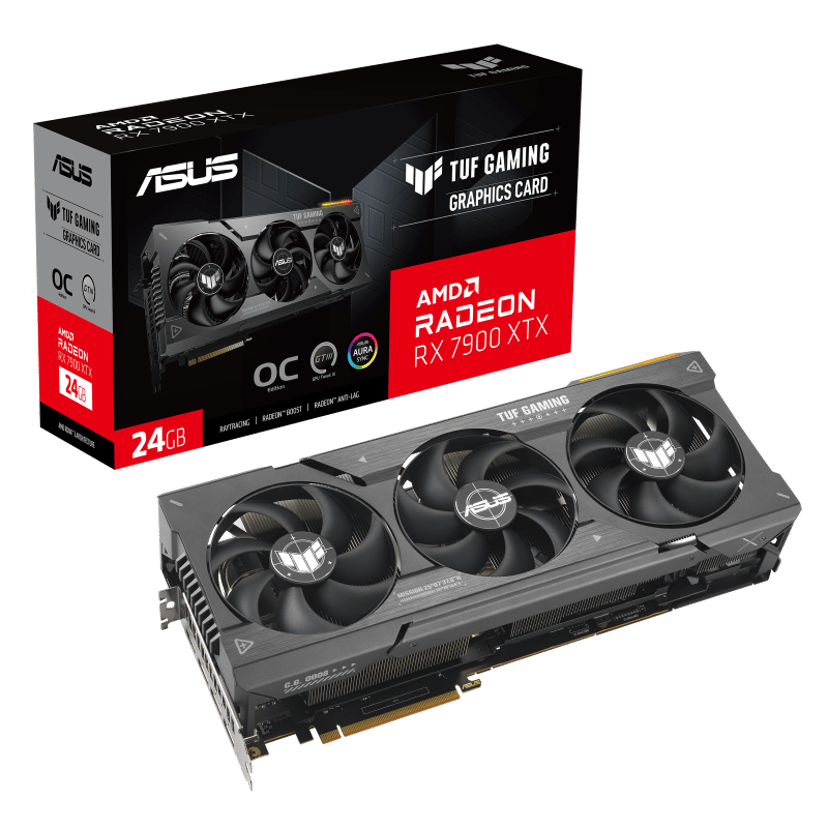 ASUS Radeon RX 7900 XTX TUF OC Gaming 24GB