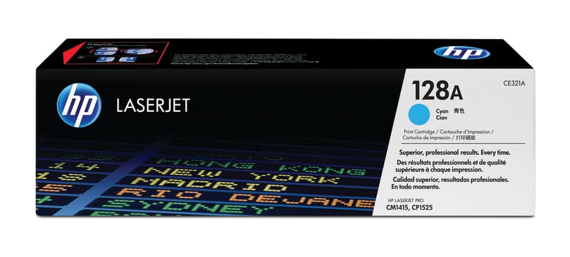 HP Toner Cyan 1.3K - CE321A