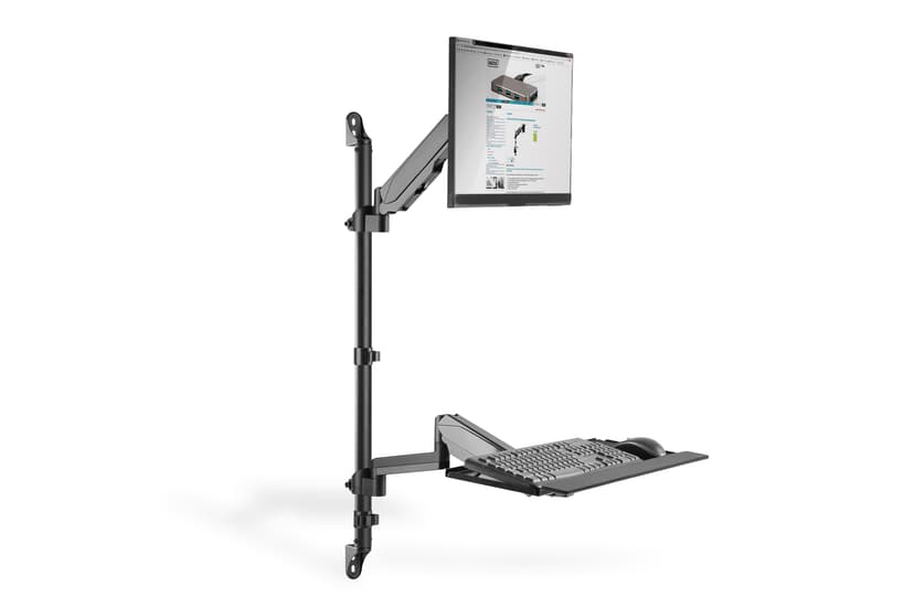 Digitus DA-90372 fäste och ställ till bildskärm 81,3 cm (32") Bord Svart