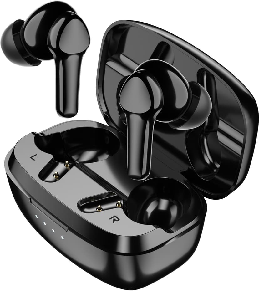 Voxicon In-Ear Pro FA-NC300 - Langattomat kuulokkeet, joissa on ANC, ENC ja Bluetooth 5.1 Musta