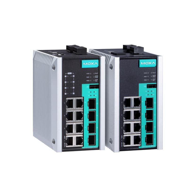 Moxa EDS-G512E-8POE-4GSFP Industrial Switch