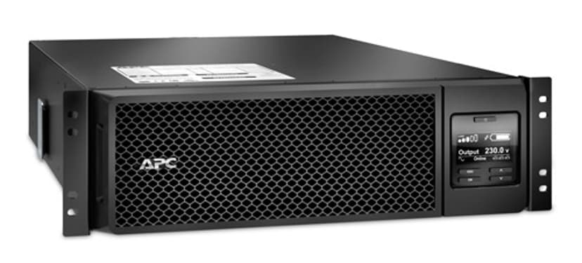 APC SRT5KRMXLIM UPS-virtalähde Taajuuden kaksoismuunnos (verkossa) 5 kVA 4500 W 12 AC-pistorasia(a)