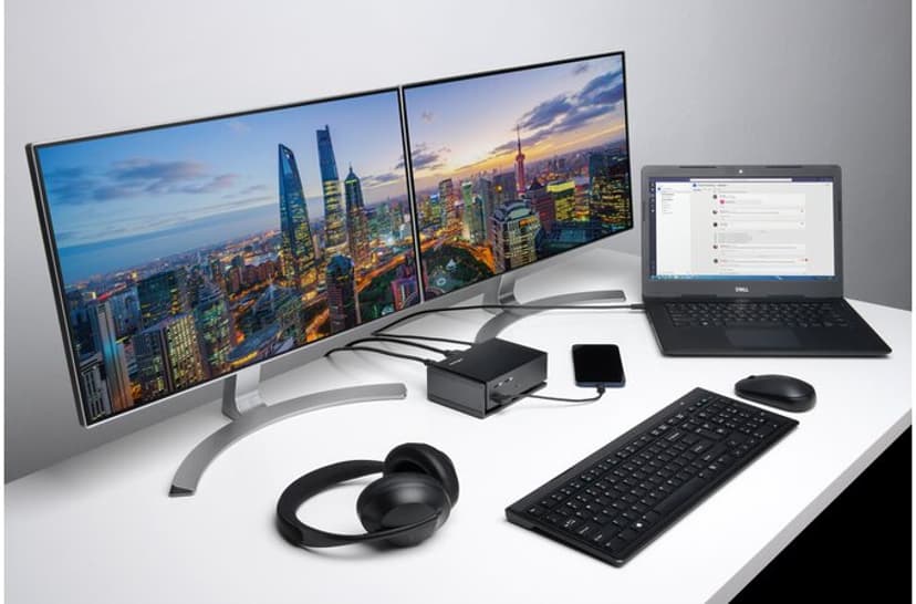 Kensington SD5560T Thunderbolt™ 3 en USB-C Dual 4K Docking Station met 96W Power Delivery Thunderbolt 3