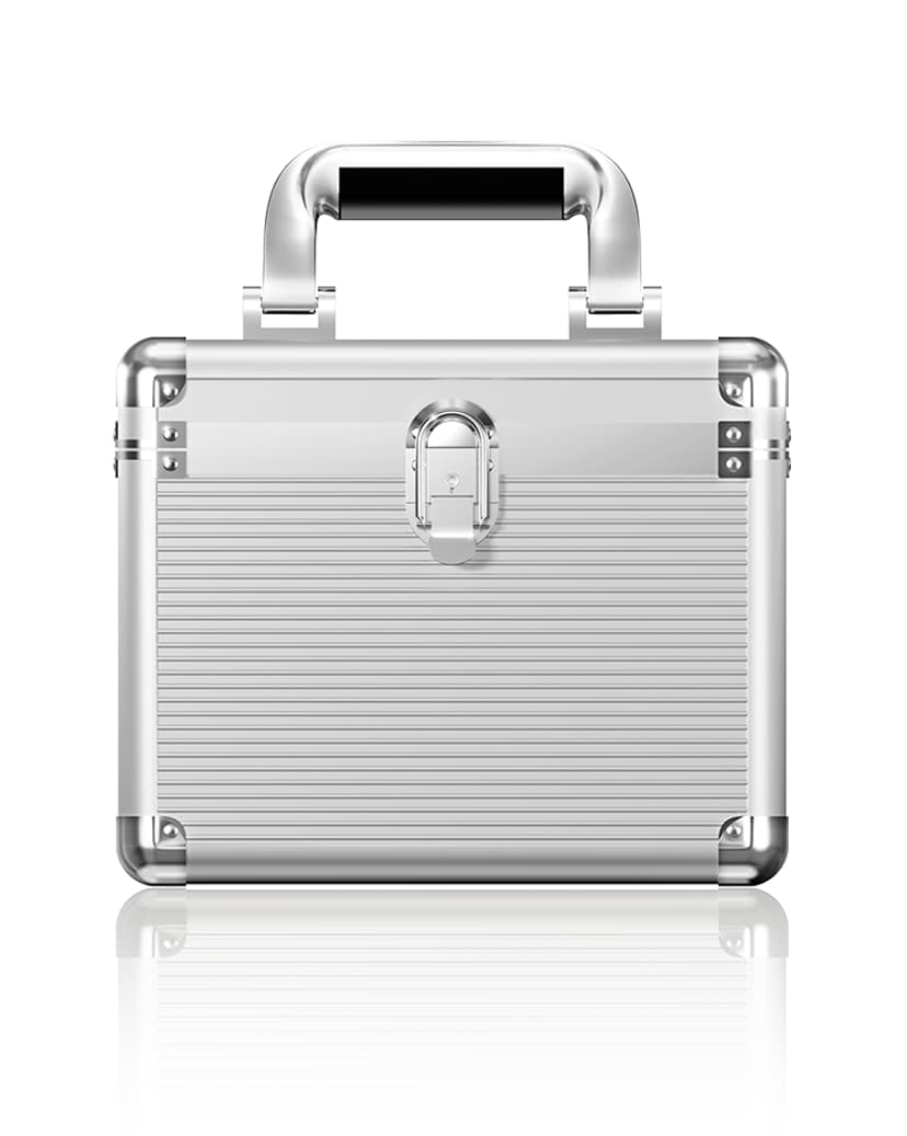 Raidsonic ICY BOX Transportkoffer voor 10 x 2,5"/3,5" HDD/SSD