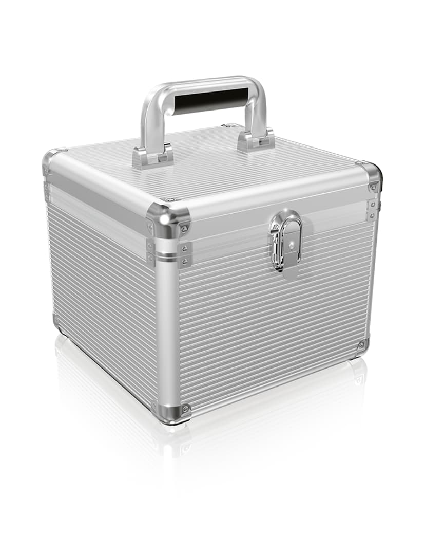 Raidsonic ICY BOX Transportkoffer voor 10 x 2,5"/3,5" HDD/SSD