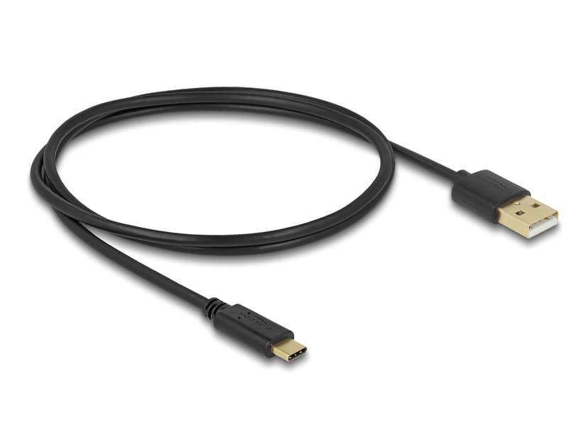 Delock 18911 gränssnittshubbar USB 3.2 Gen 2 (3.1 Gen 2) Type-C 10000 Mbit/s Svart