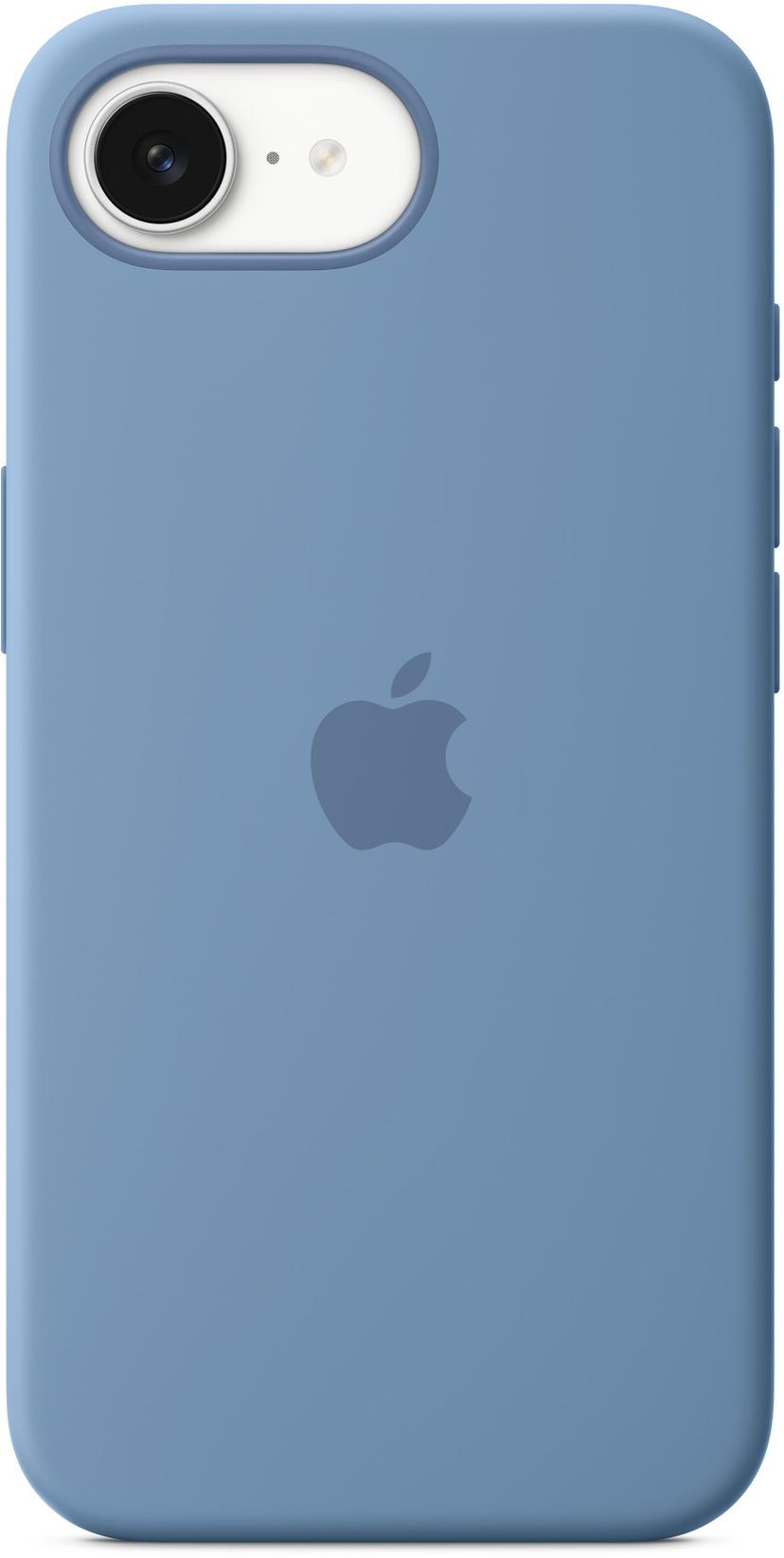 Apple Silicone Case iPhone 16e Blå