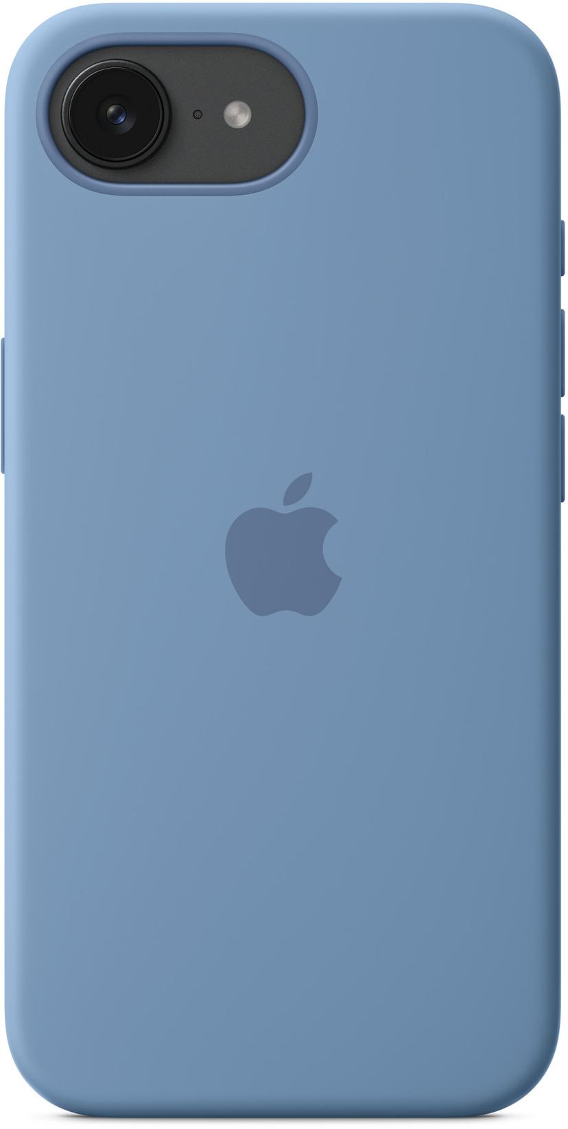 Apple Silicone Case iPhone 16e Blå