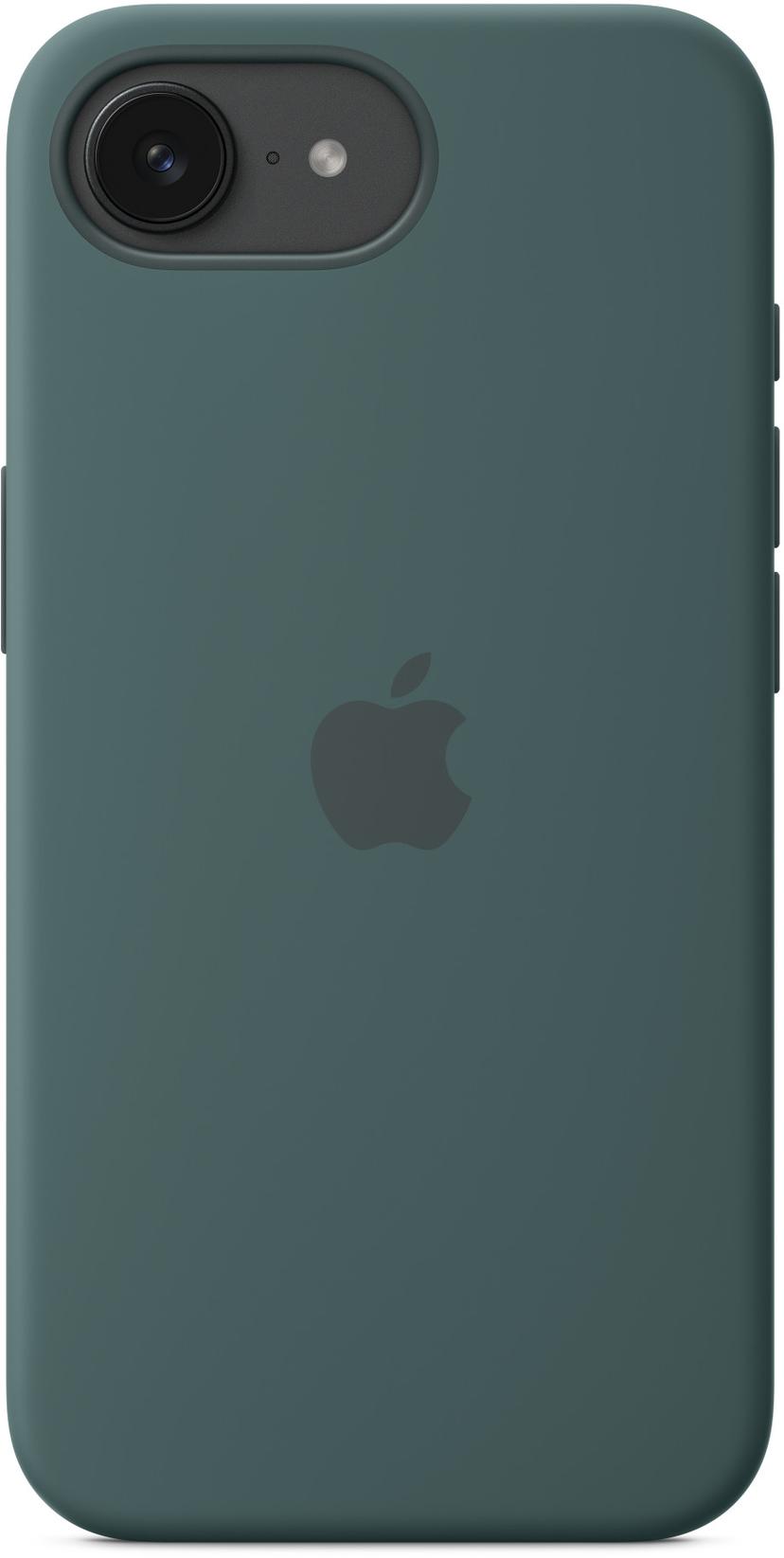 Apple Silicone Case iPhone 16e Groen