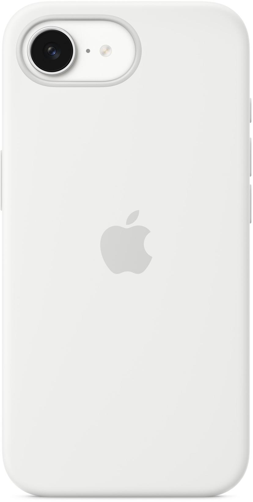 Apple Silicone Case iPhone 16e Hvit