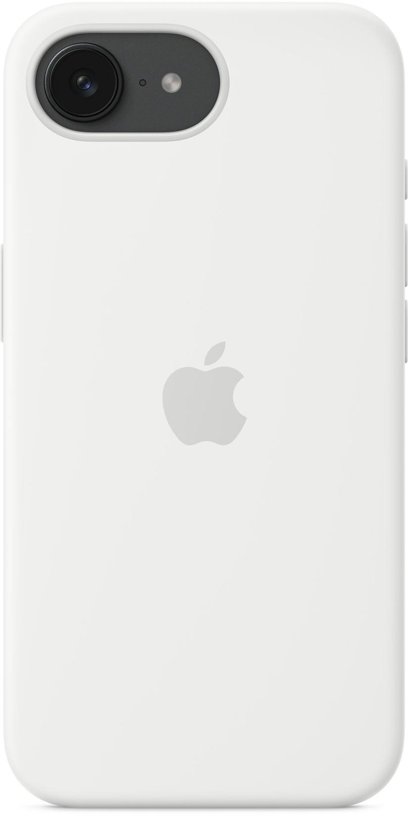 Apple Silicone Case iPhone 16e Hvid