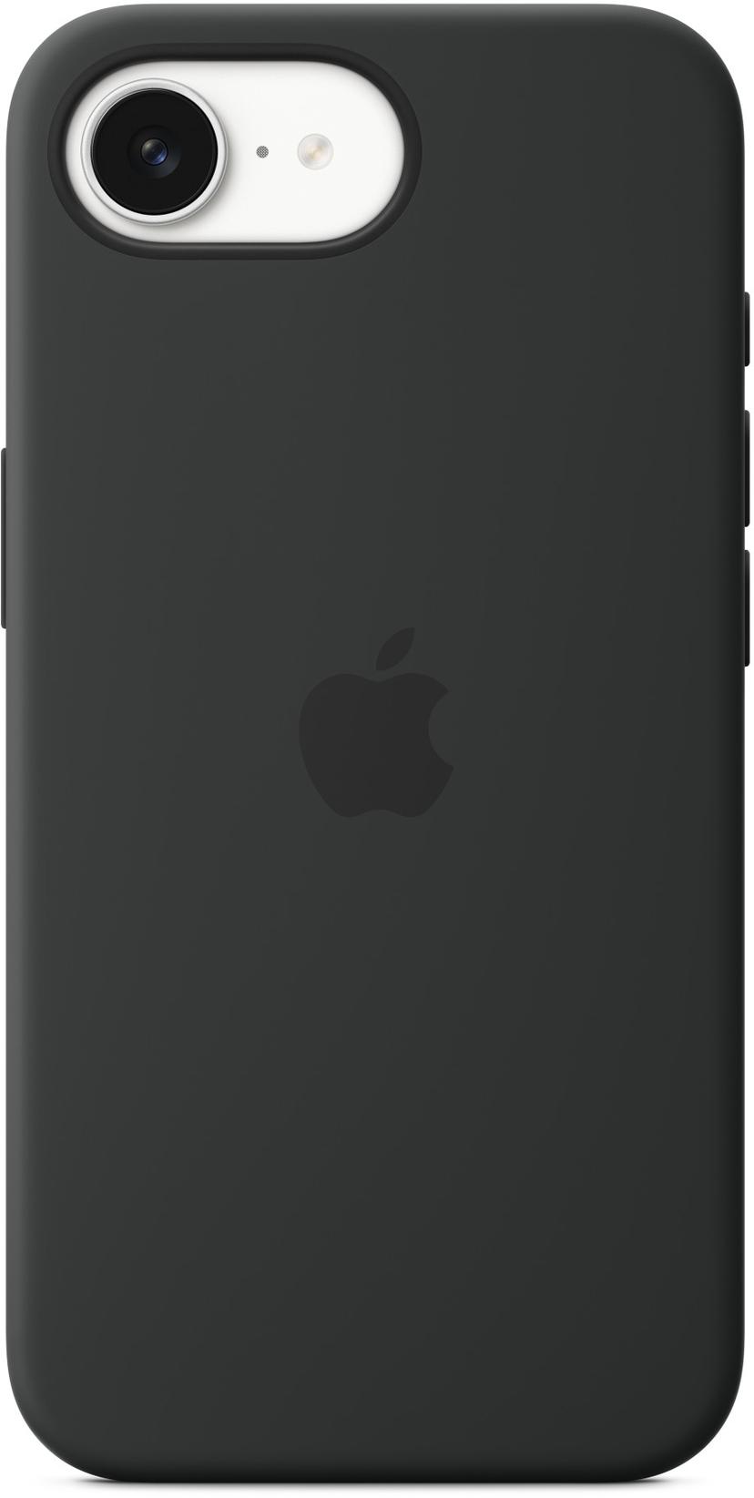 Apple Silicone Case iPhone 16e Zwart