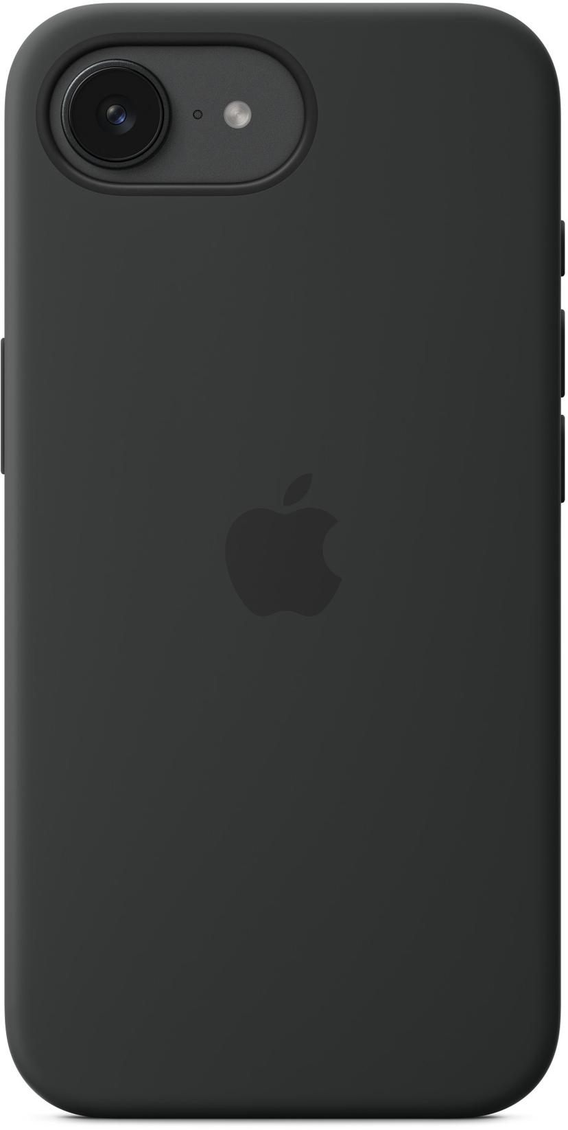 Apple Silicone Case iPhone 16e Zwart