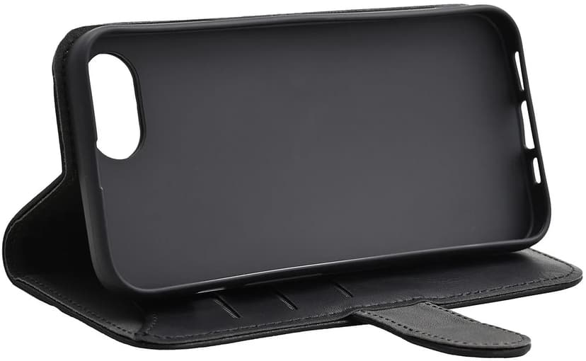 Gear Wallet Case iPhone 16e, iPhone 17e Musta