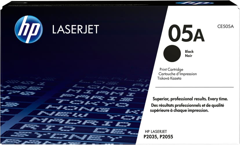 HP Värikasetti Musta 05A 2.3K - CE505A
