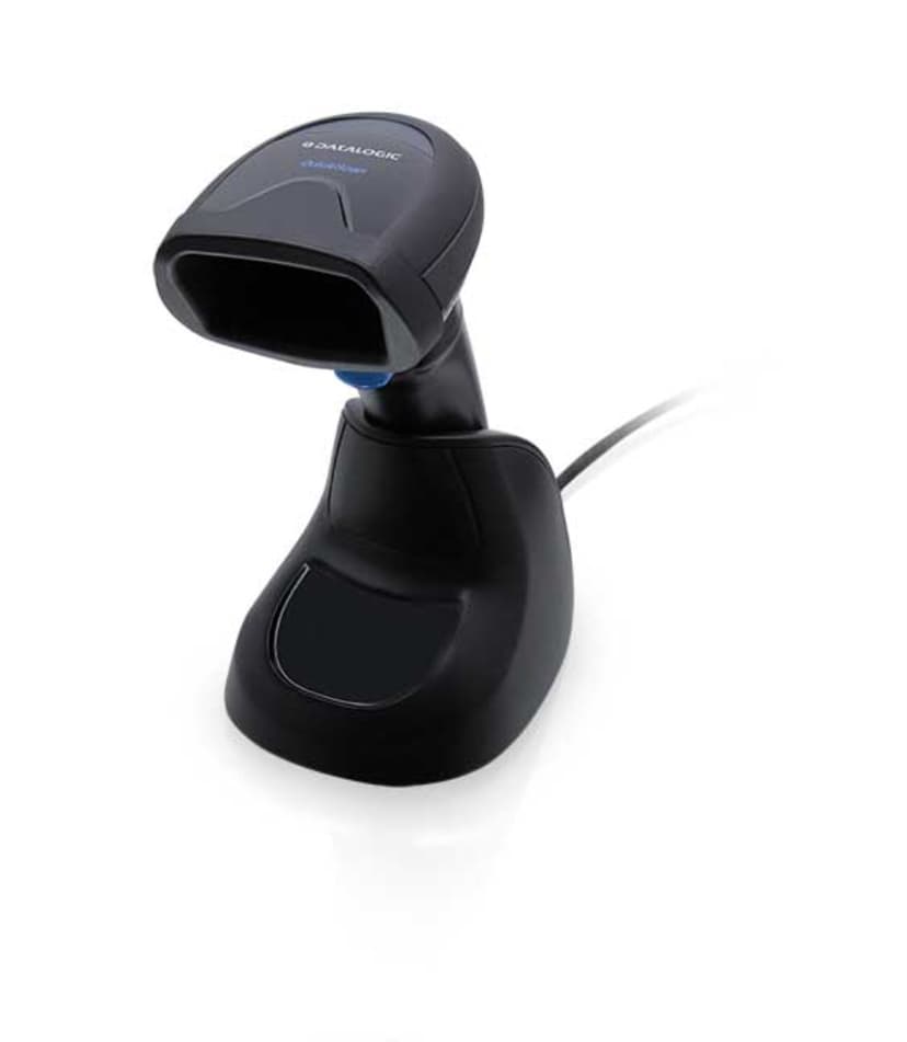 Datalogic Quickscan Lite QW2520 2D USB-Kit Musta sis Jalustan