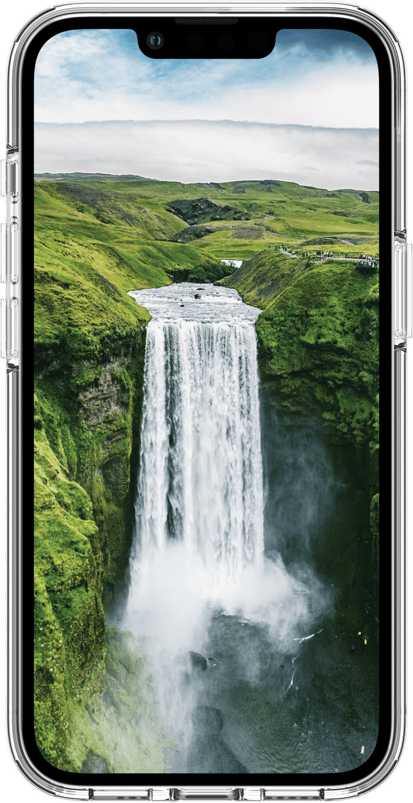 dbramante1928 Iceland Ultra D3O iPhone 16e, iPhone 17e Transparent