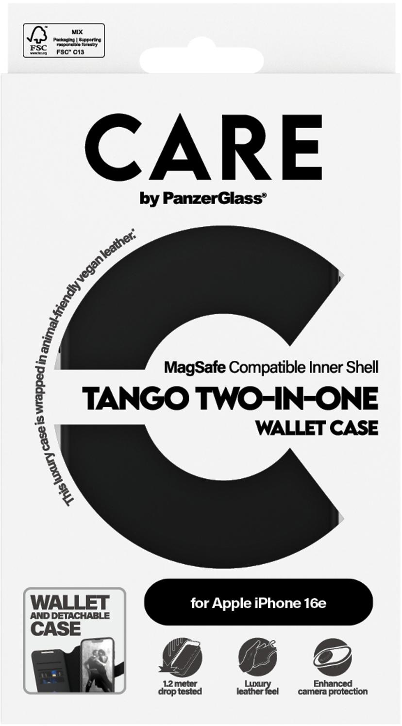 Panzerglass CARE Tango Two-in-One Wallet iPhone 16e, iPhone 17e Gjennomsiktig