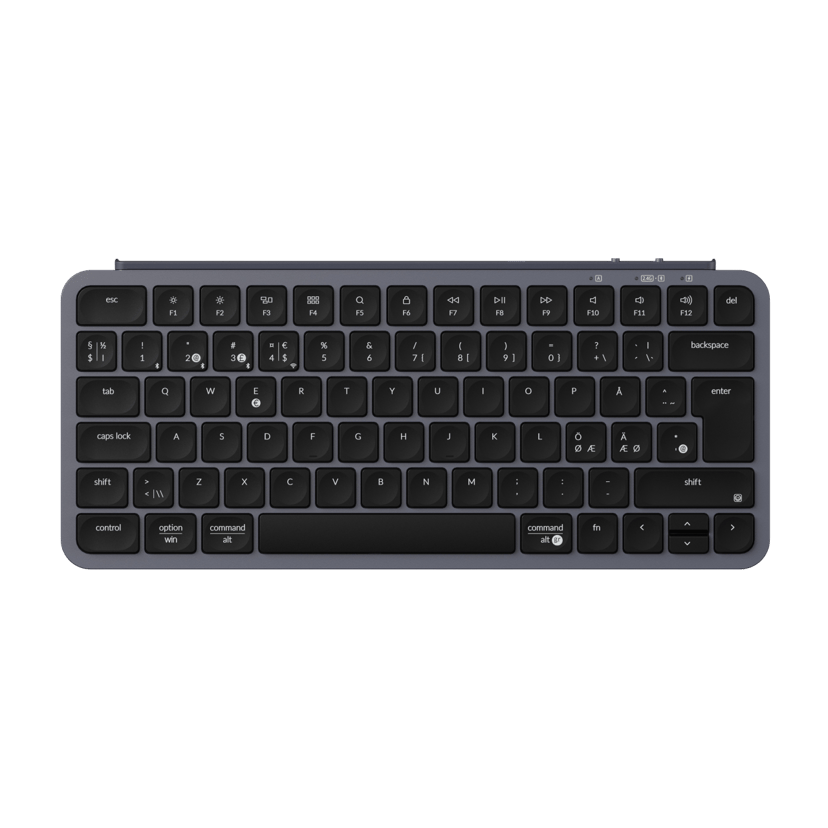 Keychron B1 Pro Ultra-Slim Wireless Tri-Mode Pohjoismainen