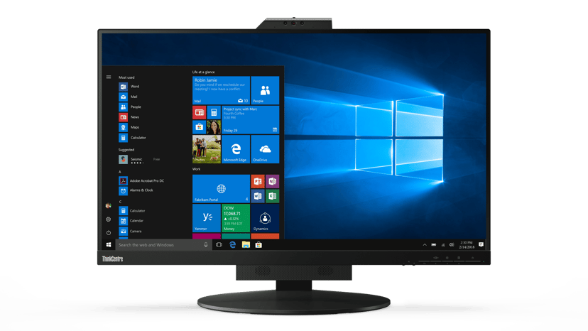 Lenovo ThinkCentre Tiny-in-One 27" 2560 x 1440pixels IPS 16:9 75Hz 27"