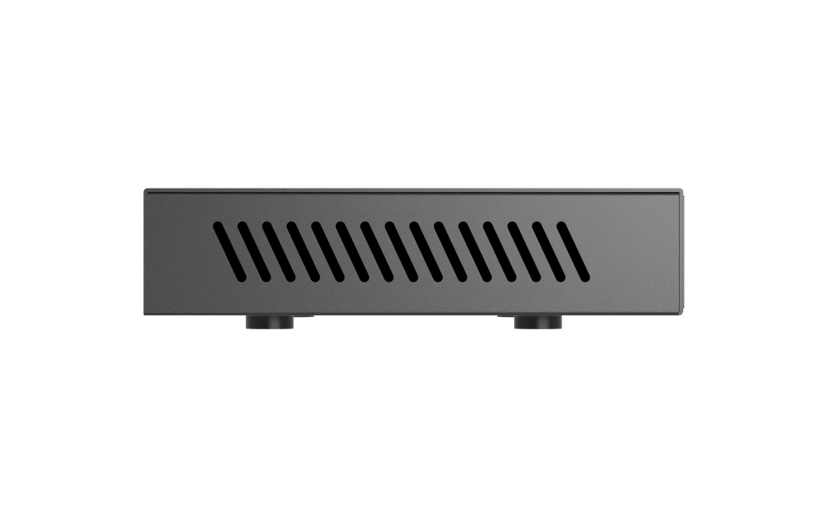 QNAP QSW-2104-2T-R2 nätverksswitchar Ohanterad 10G Ethernet (100/1000/10000) Skrivbord Svart