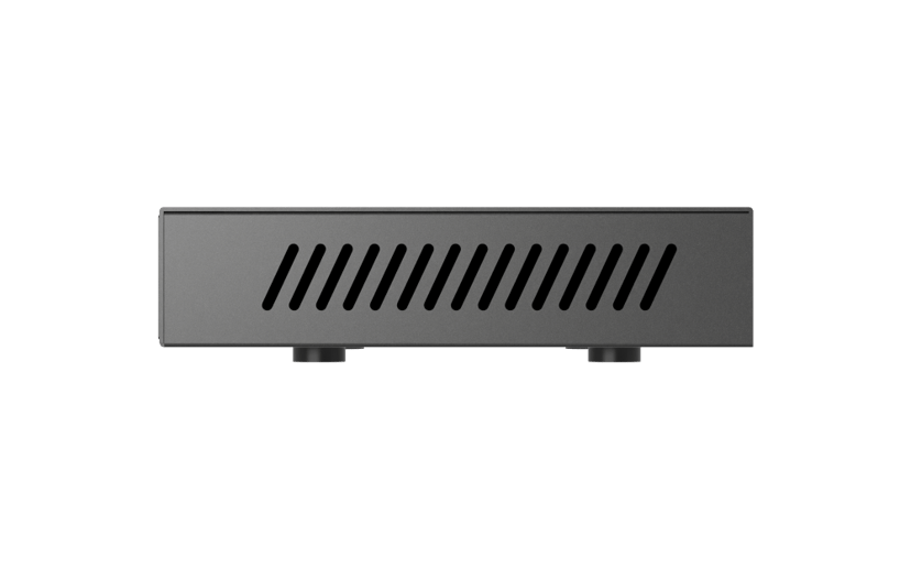 QNAP QSW-2104-2T-R2 nätverksswitchar Ohanterad 10G Ethernet (100/1000/10000) Skrivbord Svart