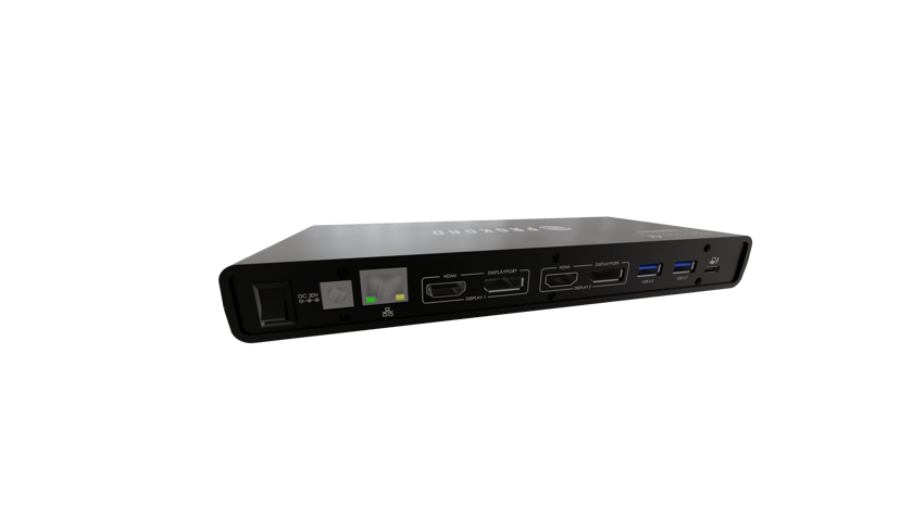 Prokord Workplace Charging Dockingsstation USB-C 5K Dual Monitor 65W USB-C 3.2 Gen 1 (3.1 Gen 1)