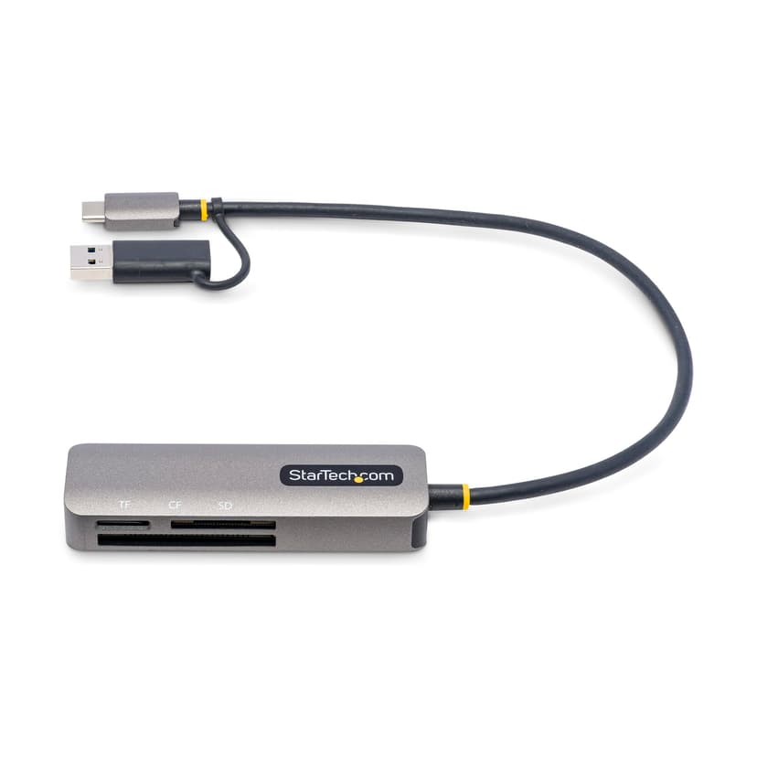 Startech StarTech.com FCREADMICRO3V2 kortinlukija USB 3.2 Gen 1 (3.1 Gen 1) Type-C Harmaa