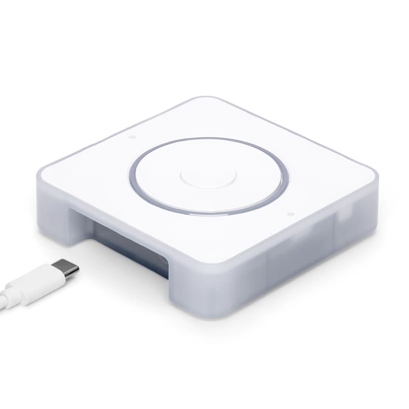 NABU CASA Home Assistant Voice Preview Edition Vit , Semi-transparent