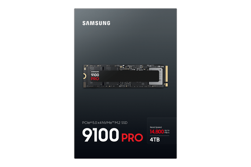 Samsung 9100 Pro 4TB SSD M.2 PCIe 5.0