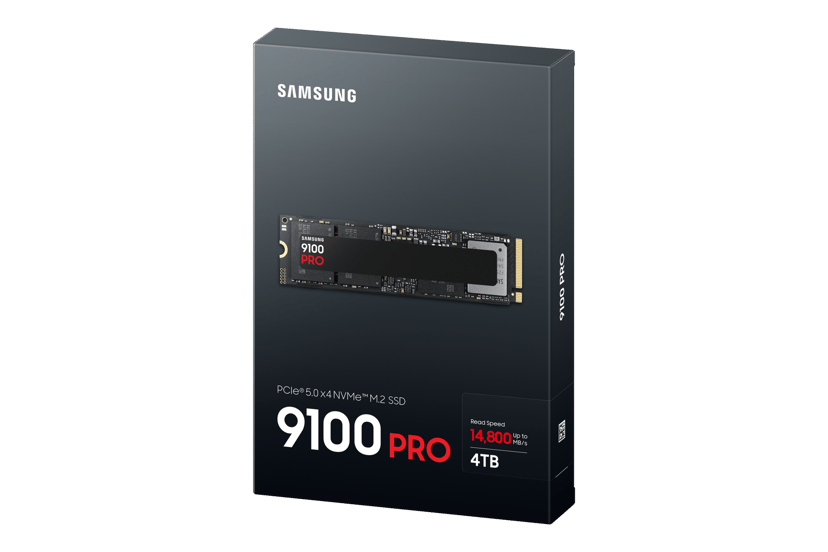 Samsung 9100 Pro 4TB SSD M.2 PCIe 5.0