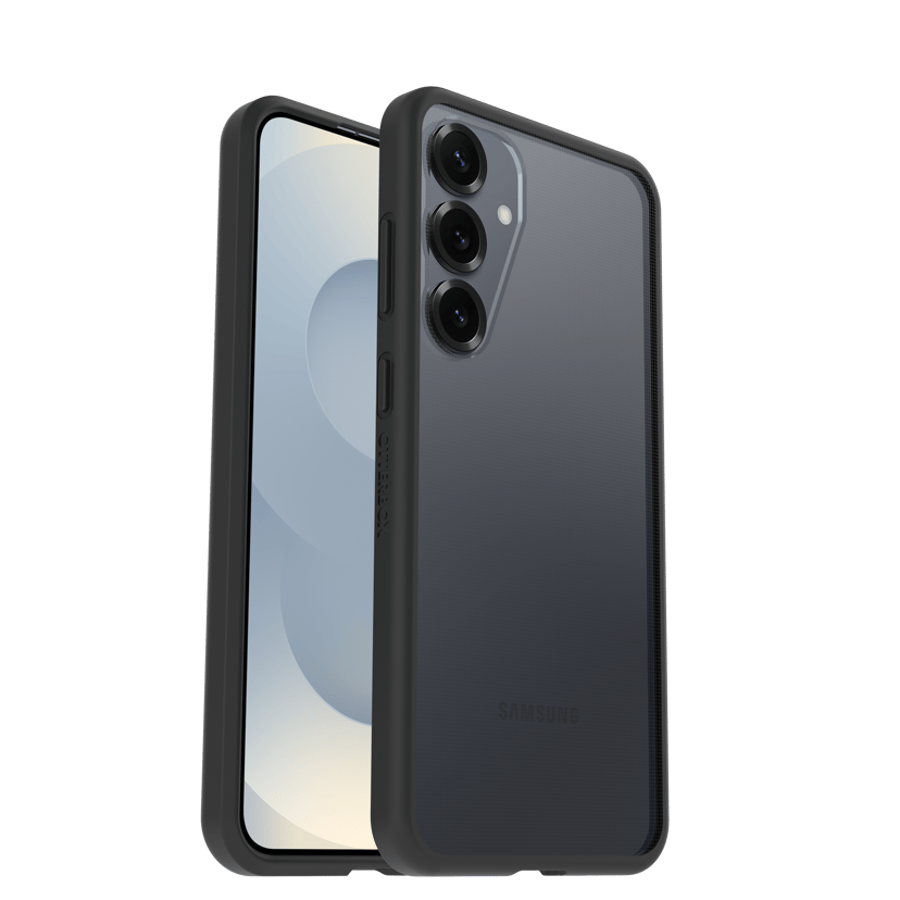 Otterbox React Series Samsung Galaxy S25+ Läpinäkyvä, Musta