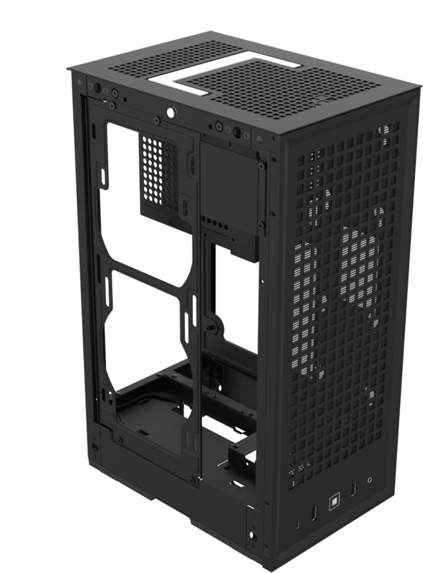 Hyte Revolt 3 Small Form Factor (SFF) Musta