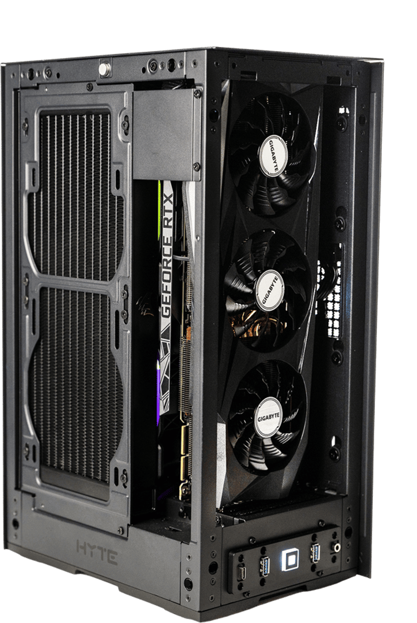 Hyte Revolt 3 Small Form Factor (SFF) Musta