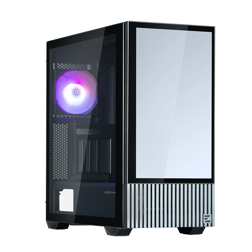 Zalman Z10 DS Black 15.6" Midi Tower Musta