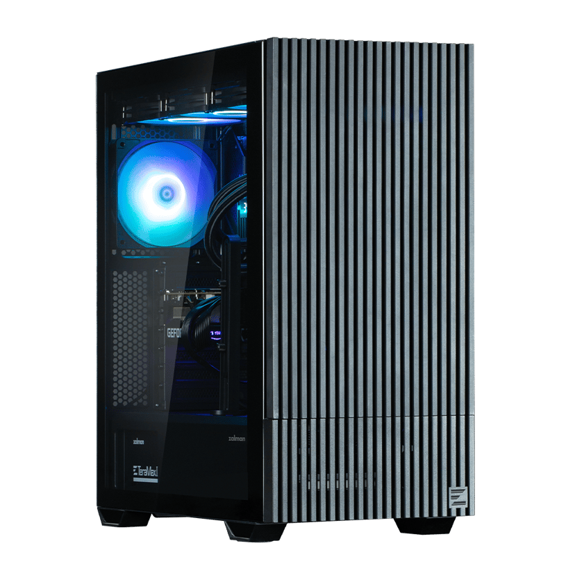 Zalman Z10 DS Black 15.6" Midi Tower Musta