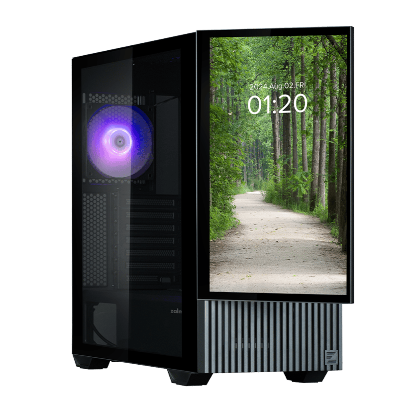 Zalman Z10 DS Black 15.6" Midi Tower Svart