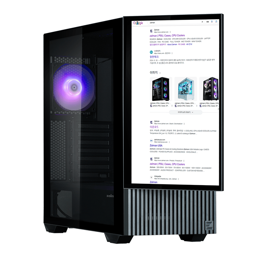 Zalman Z10 DS Black 15.6" Midi Tower Svart