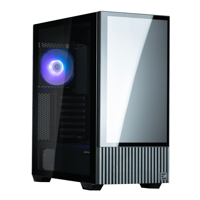 Zalman Z10 DS Black 15.6" Midi Tower Musta