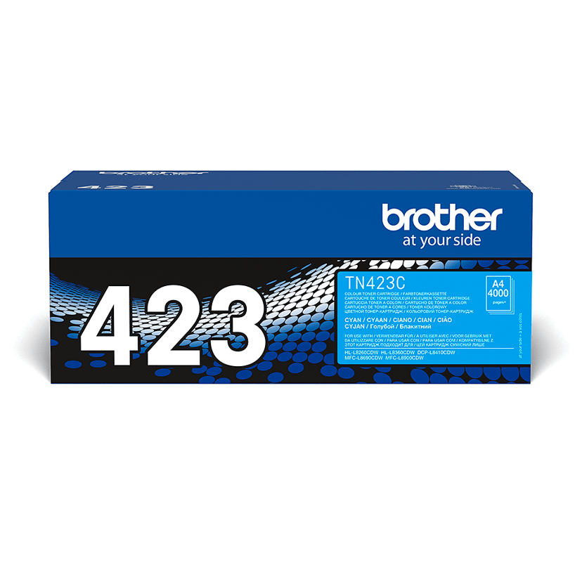 Brother Toner Cyan TN-423C 4K - DCP-L8410