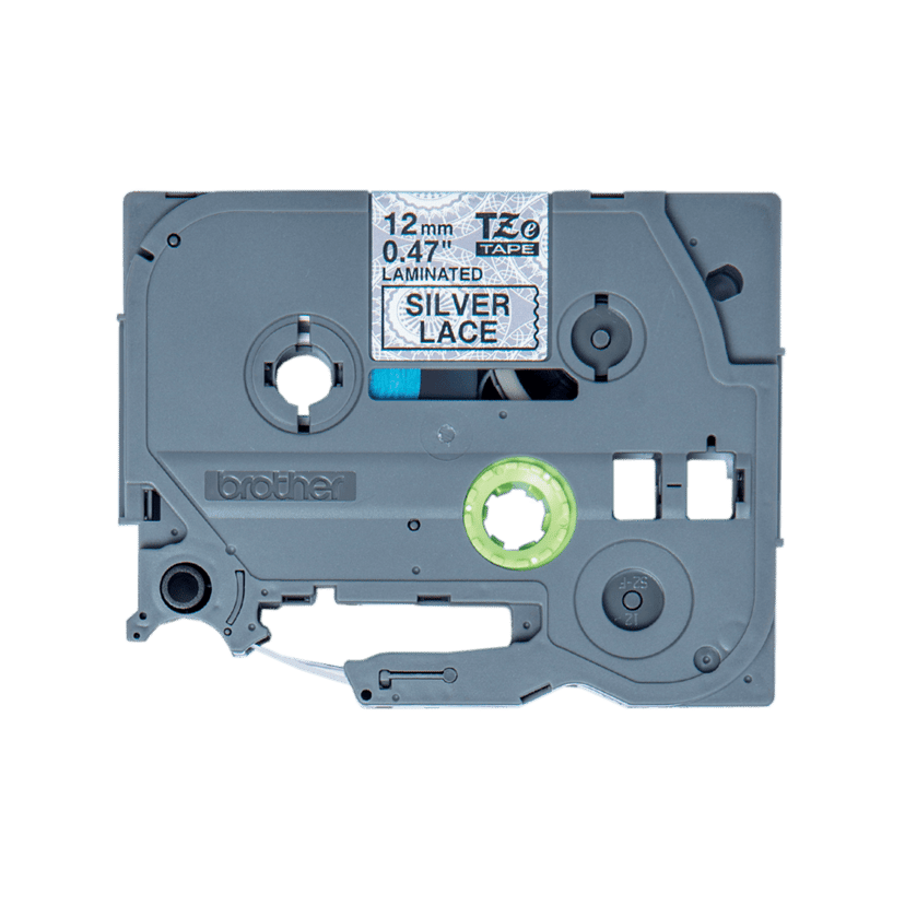 Brother Tape 12mm TZe-MPSL31 Musta/Hopea Spritz