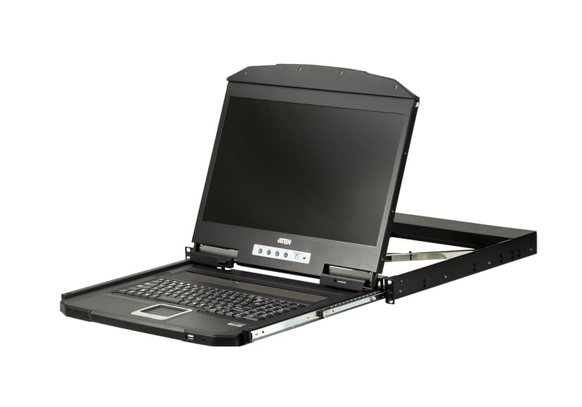 Aten CL3700NW kontrollbord 47 cm (18.5") 1920 x 1080 piksler Metall, Plast Sort 1U
