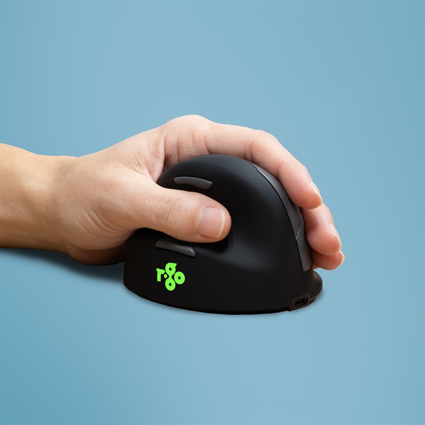 R-Go Tools HE Mouse Left - Medium Langaton RF