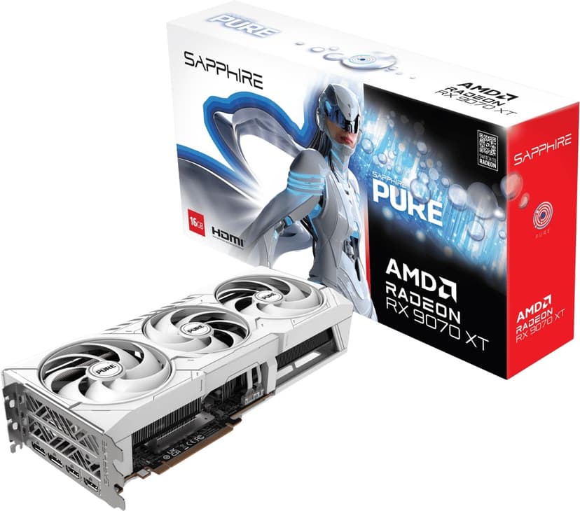 Sapphire PURE RX 9070 XT Gaming OC 16GB