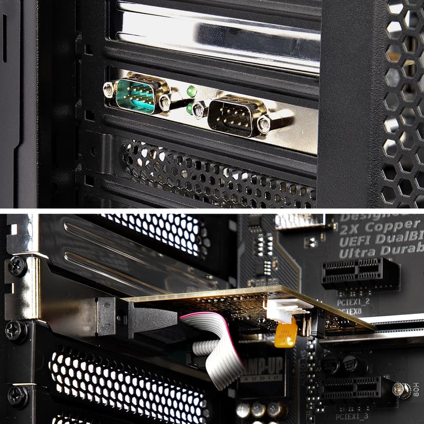 Startech PCI-E Duak Serial Port Card