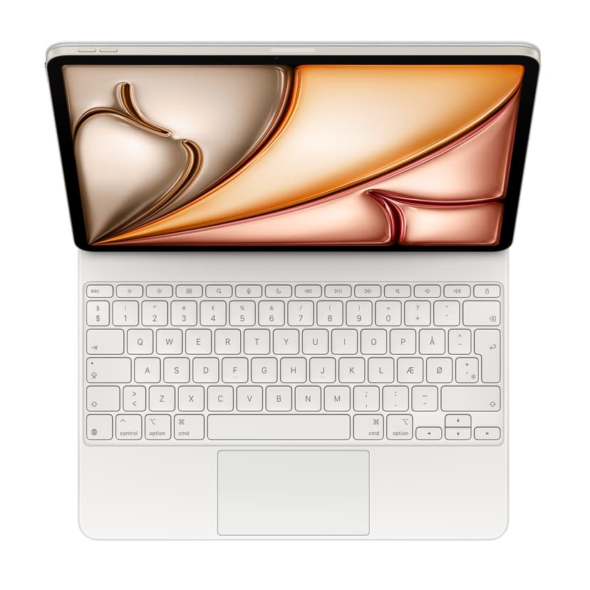 Apple Magic Keyboard iPad Air 13" (M2), iPad Air 13" (M3), iPad Air 13" (M4) Dansk Hvid